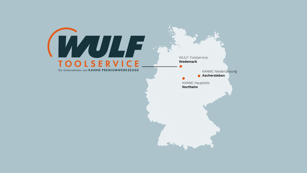 WULF Toolservice Wedemark seit 01092026 Teil der KANNE Werkzeugtechnik Northeim